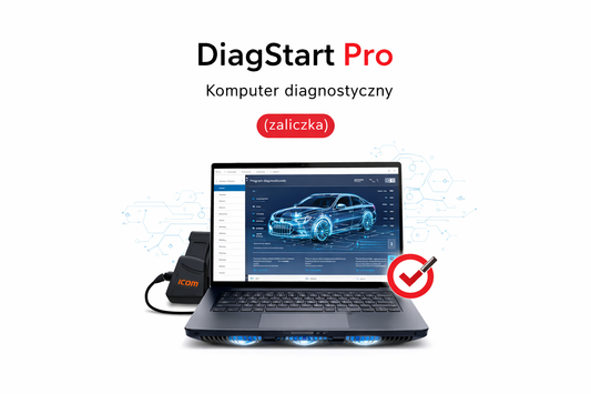 DiagStart Pro - komputer diagnostyczny gotowy do pracy